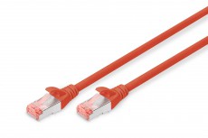 DIGITUS CAT6 S-FTP LSZH 3m piros patch kábel Iroda és számítástechnika - Hálózat - Hálózati kiegészítő - 393330