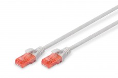 DIGITUS CAT6 U/UTP 2m szürke patch kábel Iroda és számítástechnika - Hálózat - Hálózati kiegészítő - 393583