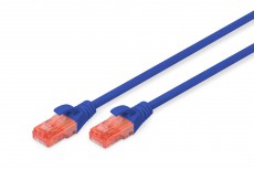 DIGITUS CAT6 U/UTP LSZH 3m kék patch kábel Iroda és számítástechnika - Hálózat - Hálózati kiegészítő - 393578