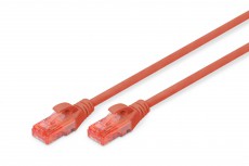DIGITUS CAT6 U/UTP LSZH 3m piros patch kábel Iroda és számítástechnika - Hálózat - Hálózati kiegészítő - 393579