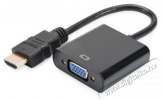 DIGITUS HDMI-A apa -> VGA anya adapter Iroda és számítástechnika - Számítógép tartozék - Vga monitor kábel - 393672