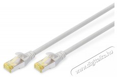 DIGITUS CAT6A S-FTP LSZH 5m szürke patch kábel Iroda és számítástechnika - Hálózat - Hálózati kiegészítő - 393442