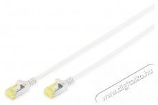 DIGITUS CAT6A U/FTP LSZH 2m szürke slim patch kábel Iroda és számítástechnika - Hálózat - Hálózati kiegészítő - 393441
