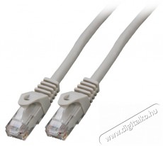 DIGITUS CAT6A U/UTP 1m szürke patch kábel Iroda és számítástechnika - Hálózat - Hálózati kiegészítő - 393637