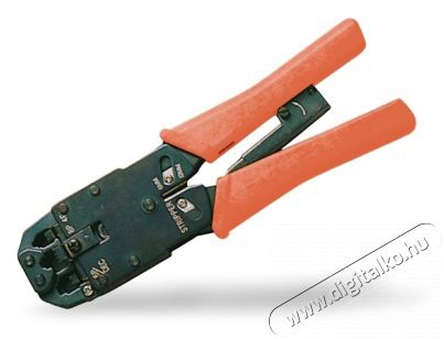 DIGITUS multifunkciós krimpelő fogó Iroda és számítástechnika - Hálózat - Hálózati kiegészítő - 393130
