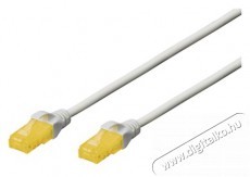 DIGITUS CAT6A U/UTP 0,5m szürke patch kábel Iroda és számítástechnika - Hálózat - Hálózati kiegészítő - 393509
