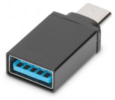 DIGITUS USB 3.0 Type A anya-> USB 3.0 Type C apa adapter Memória kártya / Pendrive - Adapter - 434086
