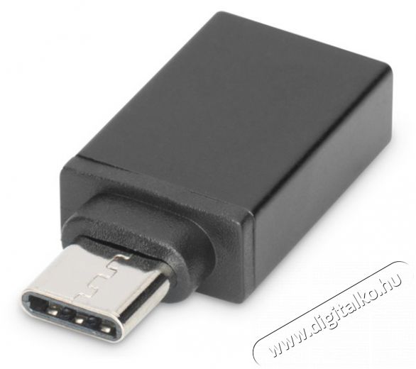 DIGITUS USB 3.0 Type A anya-> USB 3.0 Type C apa adapter Memória kártya / Pendrive - Adapter - 434086