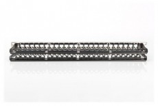 DIGITUS 48port 19 1U fekete moduláris üres patch panel Iroda és számítástechnika - Egyéb számítástechnikai termék - 446906