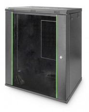 DIGITUS Rack Dynamic Basic 19 785x600x450 16U fekete fali rack szekrény Iroda és számítástechnika - Hálózat - Hálózati kiegészítő - 452707