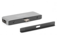 DIGITUS DA-70893 USB-C 4 portos univerzális mobil dokkoló Iroda és számítástechnika - Egyéb számítástechnikai termék - 456893