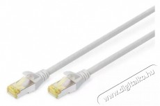 DIGITUS CAT6A S-FTP LSZH 0,25m szürke patch kábel Iroda és számítástechnika - Számítógép tartozék - Hálózati kábel - 414483