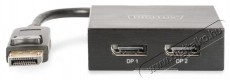 DIGITUS DS-45404 4K 2 kimenet 1 bemenet DisplayPort splitter Tv kiegészítők - Kábel / csatlakozó - Mini DisplayPort kábel - 404546