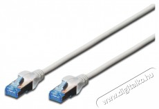DIGITUS CAT5e F/UTP PVC 0,5m árnyékolt szürke patch kábel Iroda és számítástechnika - Egyéb számítástechnikai termék - 457350