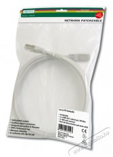 DIGITUS CAT5e F/UTP PVC 0,5m árnyékolt szürke patch kábel Iroda és számítástechnika - Egyéb számítástechnikai termék - 457350