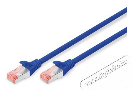 DIGITUS CAT6 S-FTP LSZH 3m kék patch kábel Iroda és számítástechnika - Számítógép tartozék - Hálózati kábel - 439936