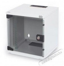 DIGITUS 10" 6U 330x312x300 szürke fali rack szekrény Iroda és számítástechnika - Hálózat - Hálózati kiegészítő - 414492