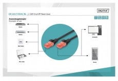 DIGITUS CAT6 U/UTP LSZH 0,25m fekete patch k&aacute;bel Iroda &eacute;s sz&aacute;m&iacute;t&aacute;stechnika - Sz&aacute;m&iacute;t&oacute;g&eacute;p tartoz&eacute;k - T&aacute;p k&aacute;bel - 479241