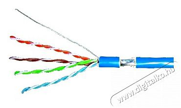 DIGITUS CAT5e F/UTP PVC 1m árnyékolt szürke patch kábel Iroda és számítástechnika - Számítógép tartozék - Hálózati kábel - 489090