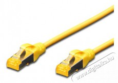 DIGITUS CAT6A S-FTP LSZH 2m sárga patch kábel Iroda és számítástechnika - Számítógép tartozék - Hálózati kábel - 477823