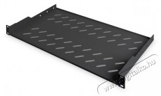 DIGITUS DN-19 TRAY-1-SW 19 1U 250mm mély fekete fix polc Iroda és számítástechnika - Egyéb számítástechnikai termék - 438652