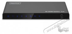 DIGITUS DS-55337 4 portos 4K/60Hz HDMI splitter Iroda és számítástechnika - Egyéb számítástechnikai termék - 507437