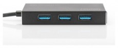 DIGITUS DA-70240-1 Superspeed 4 portos USB 3.0 office HUB Iroda &eacute;s sz&aacute;m&iacute;t&aacute;stechnika - Notebook kieg&eacute;sz&iacute;tő - USB hub / eloszt&oacute; - 514464