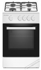 Dimarson DM-TG-5540 fehér gáztűzhely Konyhai termékek - Sütő-főzőlap, tűzhely (szabadonálló) - Gáztűzhely (szabadonálló) - 501120