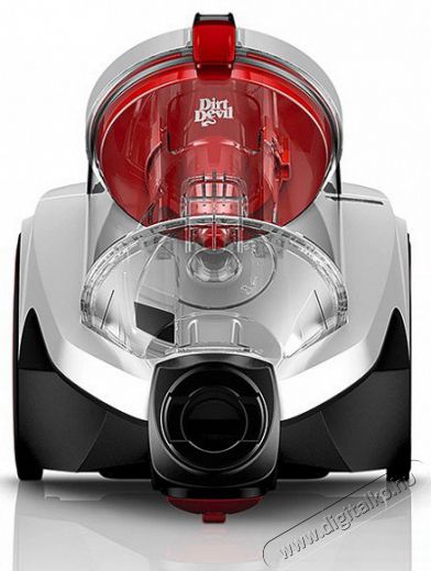 Dirt Devil DD2225-0 Rebel 25HE porszívó - fehér/piros Háztartás / Otthon / Kültér - Porszívó / takarítógép - Porzsák nélküli porszívó - 300096