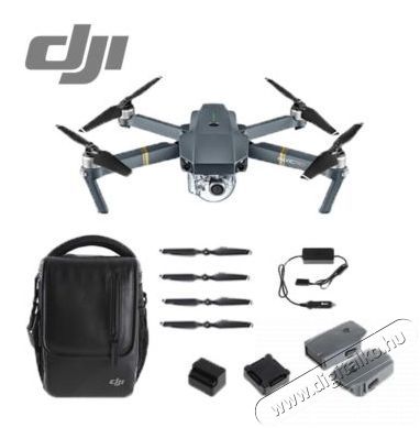 DJI Mavic Pro Platinum - Fly more combo drón Fényképezőgép / kamera - Drón - Drón - 326212
