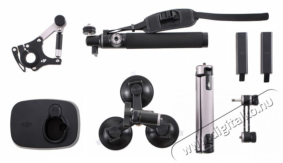 DJI Osmo sport kamera + kiegészítő szett Fényképezőgép / kamera - Sport kamera - 4K felbontású - 307862