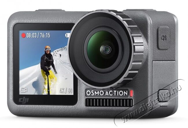 DJI Osmo Action akciókamera Fényképezőgép / kamera - Sport kamera - 4K felbontású - 349720
