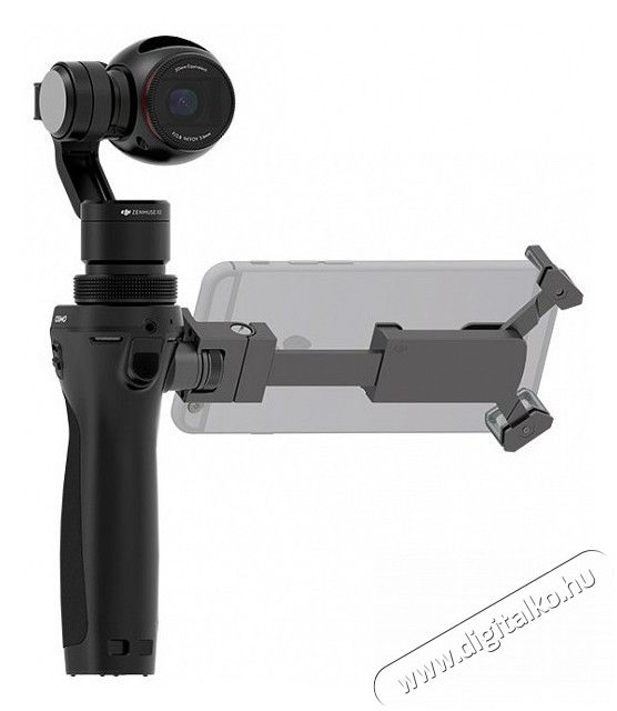 DJI Osmo kamera stabilizátorral + 2 db akkumulátor + tartozék mikrofon Fényképezőgép / kamera - Sport kamera - 4K felbontású - 314262