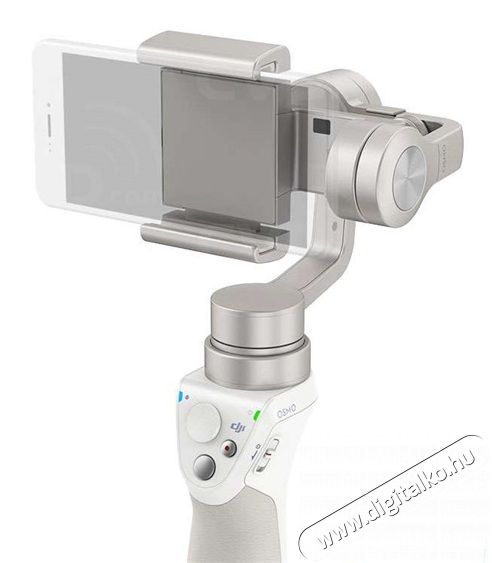 DJI Osmo Mobile gömbcsuklós telefon stabilizátor - ezüst Mobil / Kommunikáció / Smart - Mobiltelefon kiegészítő / tok - Tartó / rögzítő / állvány - 311523