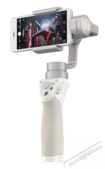 DJI Osmo Mobile gömbcsuklós telefon stabilizátor - ezüst Mobil / Kommunikáció / Smart - Mobiltelefon kiegészítő / tok - Tartó / rögzítő / állvány - 311523