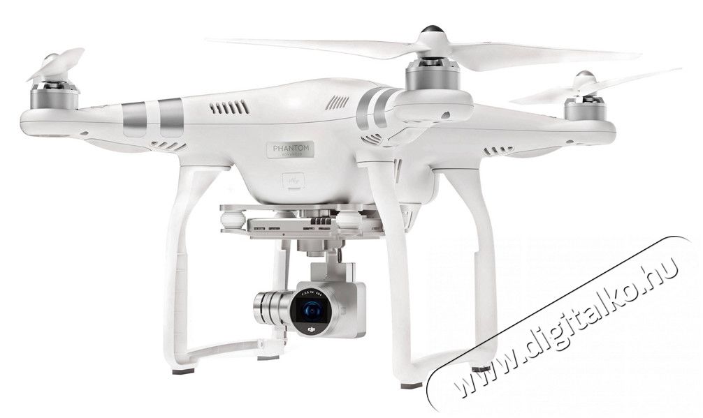 DJI Phantom 3 Advanced drón + extra akkumulátor + hátizsák Fényképezőgép / kamera - Drón - Drón - 307848