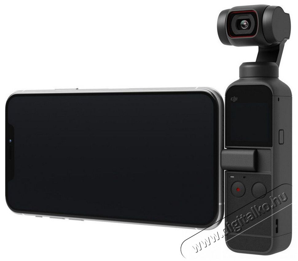 DJI Pocket 2 Sportkamera F&eacute;nyk&eacute;pezőg&eacute;p / kamera - Sport kamera - 1080p Full HD felbont&aacute;s&uacute; - 364307
