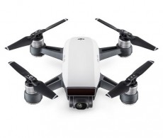 DJI Spark dr&oacute;n - feh&eacute;r F&eacute;nyk&eacute;pezőg&eacute;p / kamera - Dr&oacute;n - Dr&oacute;n - 318989