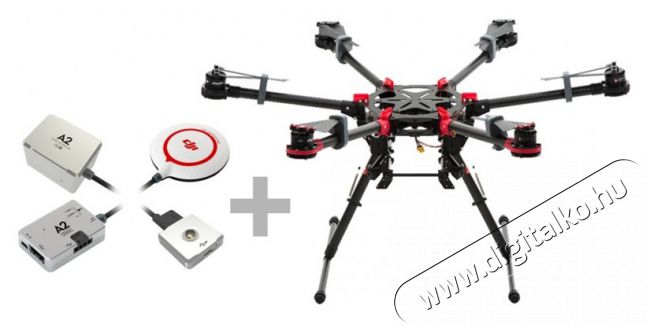 DJI S900 drón + A2 stabilizátor Fényképezőgép / kamera - Drón - Drón - 307851