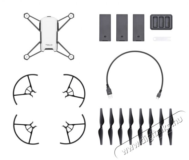 DJI Tello Boost Combo drón szett Fényképezőgép / kamera - Drón - Drón - 350157