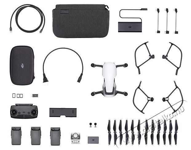 DJI Mavic Air Fly More Combo drón - Arctic White Fényképezőgép / kamera - Drón - Drón - 336336