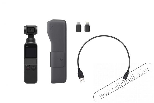DJI Osmo Pocket Kézi képstabilizátor Fényképezőgép / kamera - Sport kamera - 4K felbontású - 365276