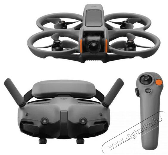 DJI Avata 2 Fly More Combo Fényképezőgép / kamera - Drón - Drón - 505822