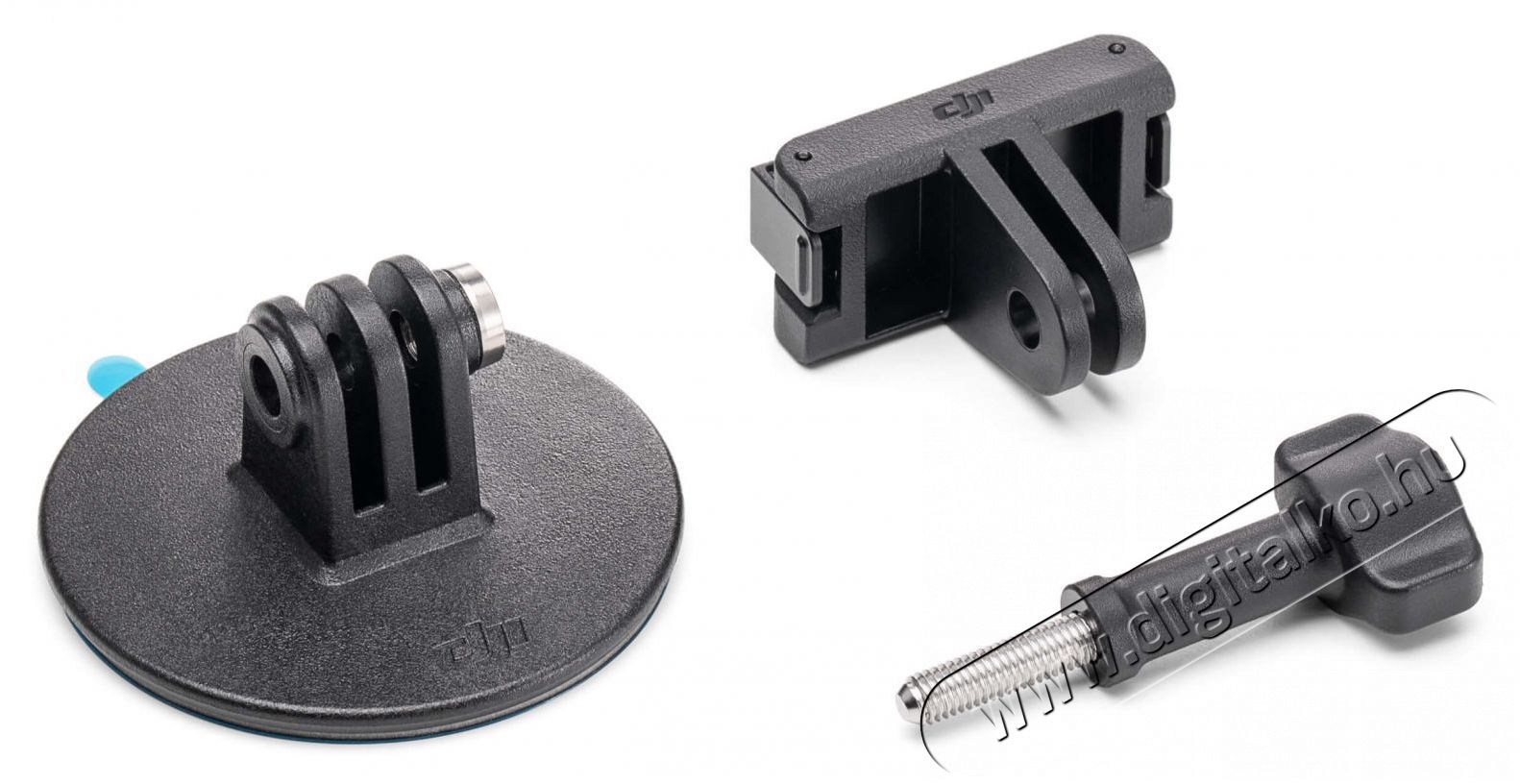 DJI Osmo Action 3 Adhesive Base Kit F&eacute;nyk&eacute;pezőg&eacute;p / kamera - Sport kamera - 4K felbont&aacute;s&uacute; - 519981