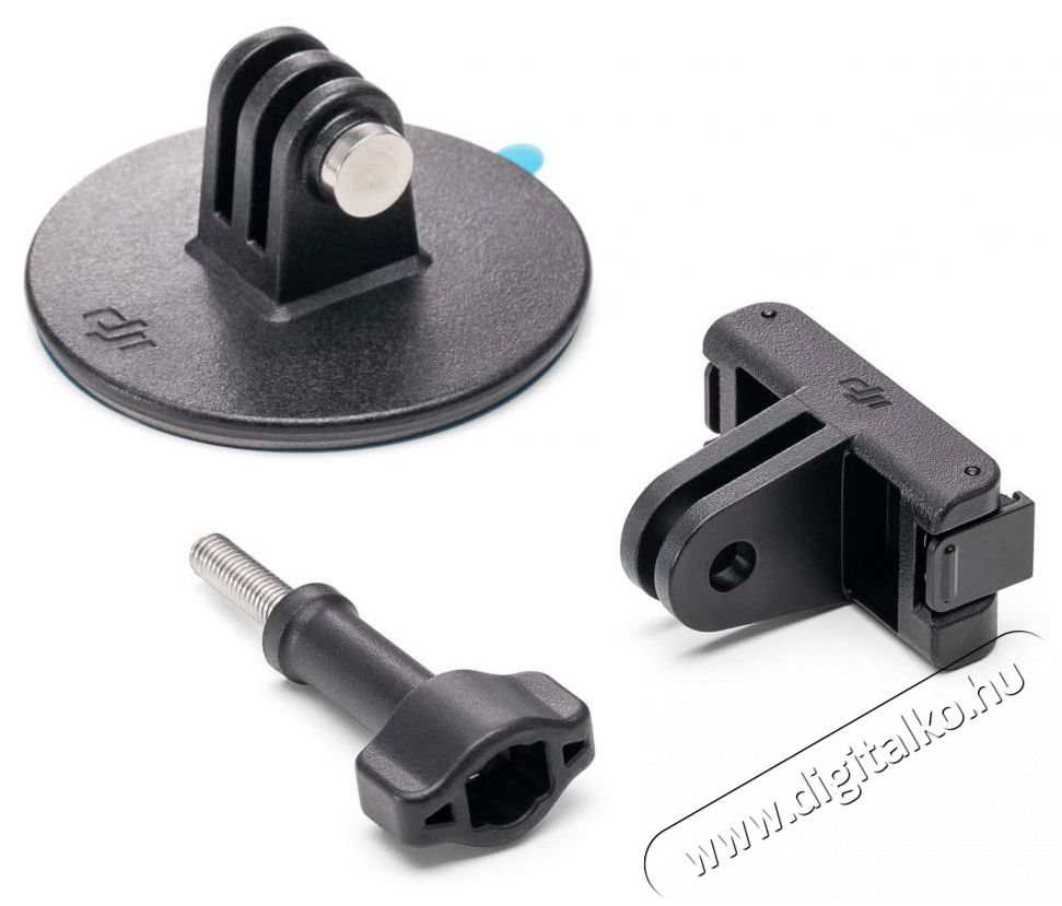 DJI Osmo Action 3 Adhesive Base Kit F&eacute;nyk&eacute;pezőg&eacute;p / kamera - Sport kamera - 4K felbont&aacute;s&uacute; - 519981