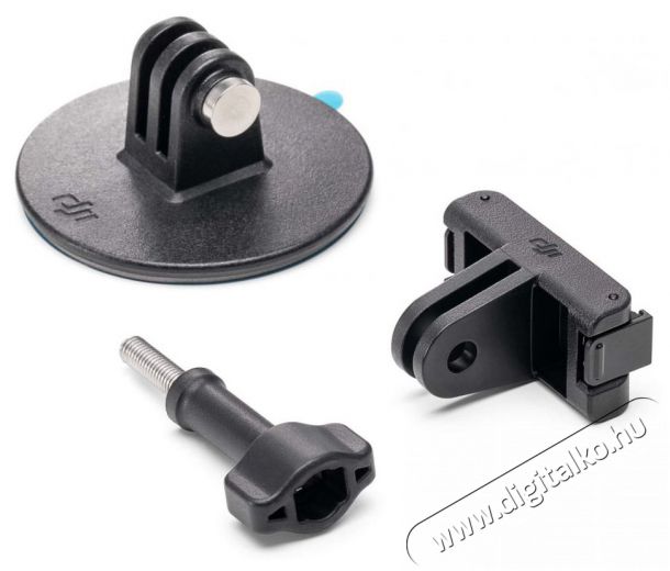 DJI Osmo Action 3 Adhesive Base Kit F&eacute;nyk&eacute;pezőg&eacute;p / kamera - Sport kamera - 4K felbont&aacute;s&uacute; - 519981