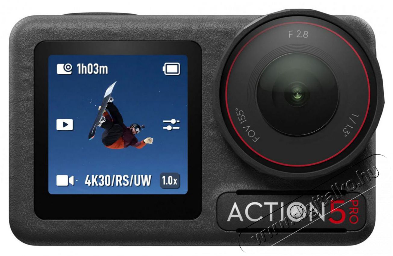DJI Osmo Action 5 Pro Standard Combo Akci&oacute;kamera F&eacute;nyk&eacute;pezőg&eacute;p / kamera - Sport kamera - 4K felbont&aacute;s&uacute; - 519957
