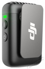 DJI Mic 2 (1 TX, Shadow Black) Fotó-Videó kiegészítők - Mikrofon - Fotó-videó mikrofon - 524637