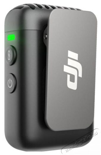 DJI Mic 2 (1 TX, Shadow Black) Fotó-Videó kiegészítők - Mikrofon - Fotó-videó mikrofon - 524637