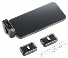 DJI Mic 2 (2 TX + 1 RX + Charging Case) Fotó-Videó kiegészítők - Mikrofon - Fotó-videó mikrofon - 524643